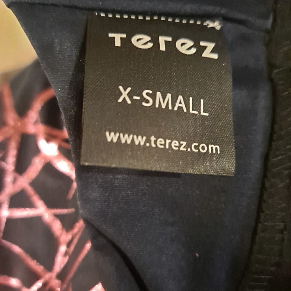 TEREZ Sports bra pink lines/black - Picture 4 of 5